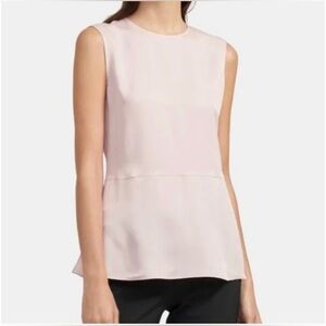 Theory - 100% Silk Peplum Top